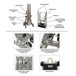 Sumner 2515 15' Counter Weight Material Lift 800 Lb 786511 7 Sumner 2515 15' Counter Weight Material Lift 800 Lb 786511 -Sumner Outlet shop 17775 2 ltcin4magjtunf9a