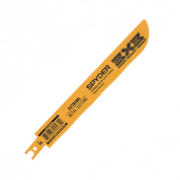 Spyder 3X3 Reciprocating Saw Blades 8" 10/14 X 14 TPI 200205