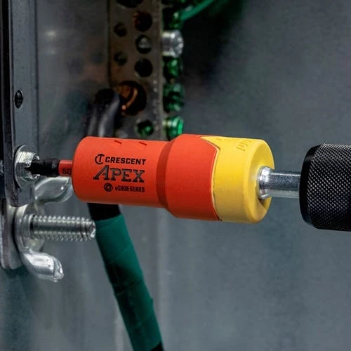 Crescent Tools Apex ESHOK-GUARD 1/4" X 3" Magnetic Isolated Bit Holder CAEBH2C - Image 5