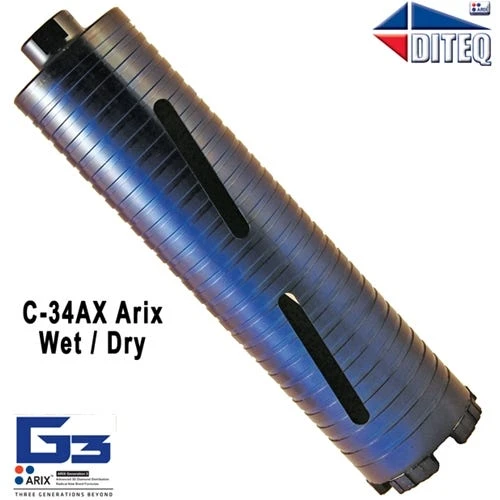 Diteq C-34AX DRY 1-1/2" Concrete Diamond Core Bit (arbor 5/8"-11) D31521 - Image 4