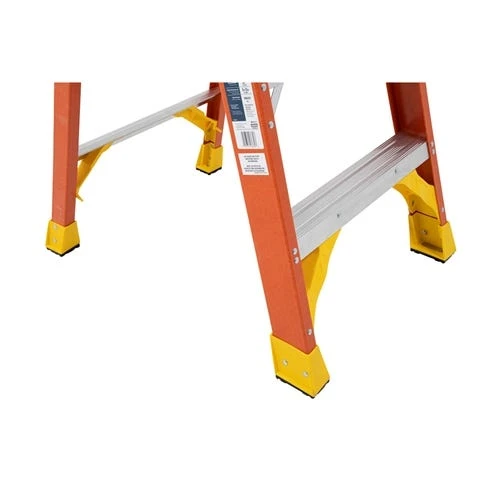 Werner Ladders & Fall Protection Werner 10' Fiberglass Podium Ladder 4' Platform Type IA PD6204 8 Werner Ladders & Fall Protection Werner 10' Fiberglass Podium Ladder 4' Platform Type IA PD6204 - Image 6