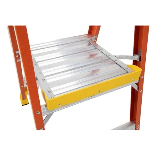 Werner Ladders & Fall Protection Werner 14' Fiberglass Podium Ladder 8' Platform Type IA PD6208 - Image 4