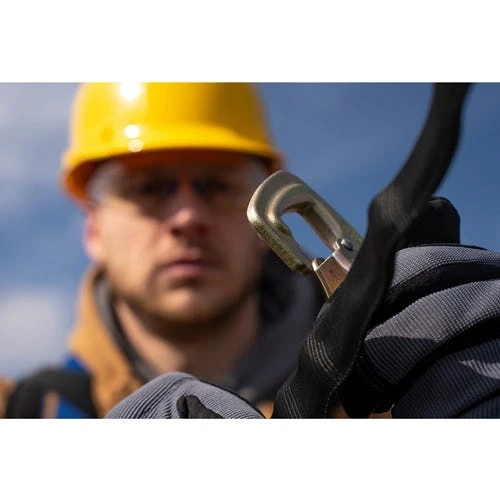 Werner Ladders & Fall Protection Werner Bantam 9' Web Self-Retracting Lifeline Tie-back - High Impact Nylon Housing W/ Tie-back Snap Hook R430006TB - Image 2