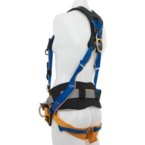 Werner Ladders & Fall Protection Werner Blue Armor 2000 Construction Harness W/ Tongue Buckle Legs H13210 - Image 2
