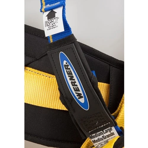 Werner Ladders & Fall Protection Werner Blue Armor 2000 Construction Harness W/ Tongue Buckle Legs H13210 - Image 6