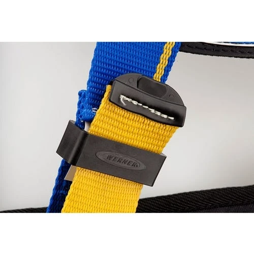 Werner Ladders & Fall Protection Werner Blue Armor 2000 Construction Harness W/ Tongue Buckle Legs H13210 - Image 7