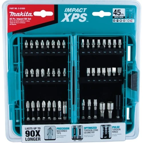 Makita Tools Makita Impact XPS 45 Piece Impact Driver Bit Set E-01650 4 Makita Tools Makita Impact XPS 45 Piece Impact Driver Bit Set E-01650 - Image 2