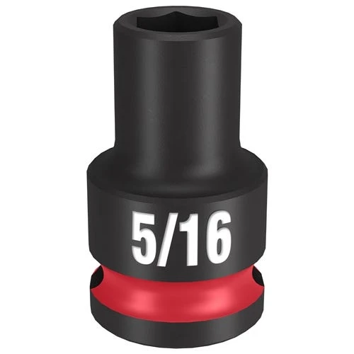 Milwaukee Tools Milwaukee Shockwave Impact Duty 3/8 Drive 5/16" Standard 6 Point Socket 49-66-6102