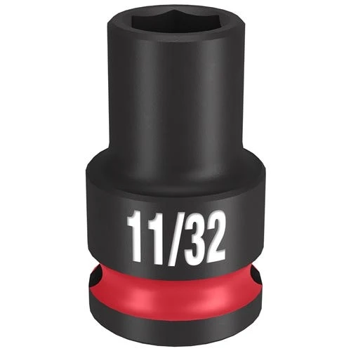 Milwaukee Tools Milwaukee Shockwave Impact Duty 3/8 Drive 11/32" Standard 6 Point Socket 49-66-6103