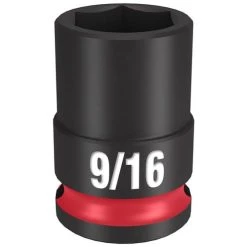Milwaukee Tools Milwaukee Shockwave Impact Duty 3/8 Drive 9/16" Standard 6 Point Socket 49-66-6107