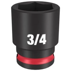 Milwaukee Tools Milwaukee Shockwave Impact Duty 3/8 Drive 3/4" Standard 6 Point Socket 49-66-6110