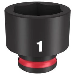 Milwaukee Tools Milwaukee Shockwave Impact Duty 3/8 Drive 1" Standard 6 Point Socket 49-66-6114