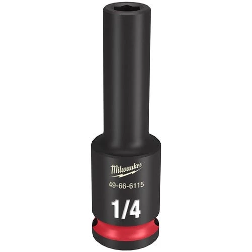 Milwaukee Tools Milwaukee Shockwave Impact Duty 3/8 Drive 1/4" Deep 6 Point Socket 49-66-6115