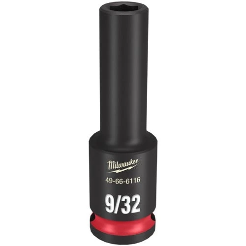 Milwaukee Tools Milwaukee Shockwave Impact Duty 3/8 Drive 9/32" Deep 6 Point Socket 49-66-6116