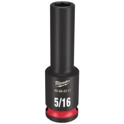 Milwaukee Tools Milwaukee Shockwave Impact Duty 3/8 Drive 5/16" Deep 6 Point Socket 49-66-6117