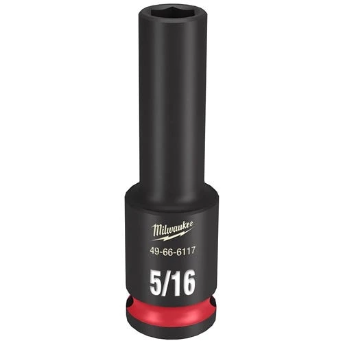 Milwaukee Tools Milwaukee Shockwave Impact Duty 3/8 Drive 5/16" Deep 6 Point Socket 49-66-6117
