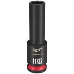 Milwaukee Tools Milwaukee Shockwave Impact Duty 3/8 Drive 11/32" Deep 6 Point Socket 49-66-6118