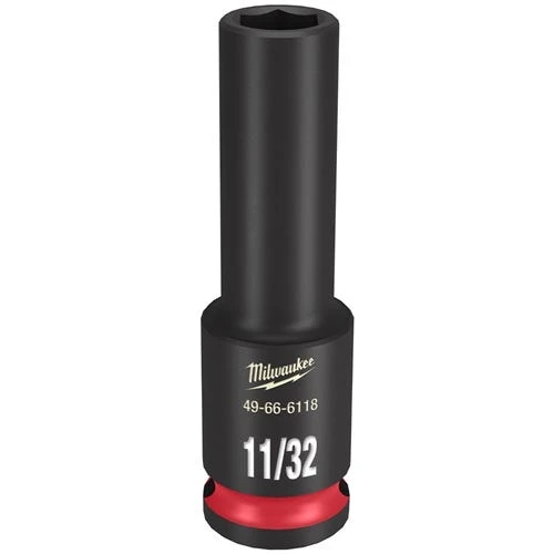 Milwaukee Tools Milwaukee Shockwave Impact Duty 3/8 Drive 11/32" Deep 6 Point Socket 49-66-6118