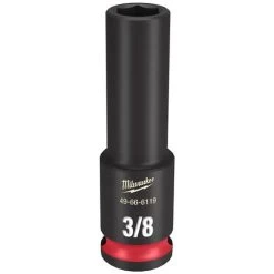 Milwaukee Tools Milwaukee Shockwave Impact Duty 3/8 Drive 3/8" Deep 6 Point Socket 49-66-6119