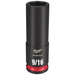 Milwaukee Tools Milwaukee Shockwave Impact Duty 3/8 Drive 9/16" Deep 6 Point Socket 49-66-6122