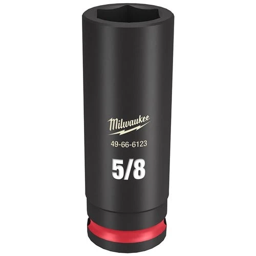 Milwaukee Tools Milwaukee Shockwave Impact Duty 3/8 Drive 5/8" Deep 6 Point Socket 49-66-6123