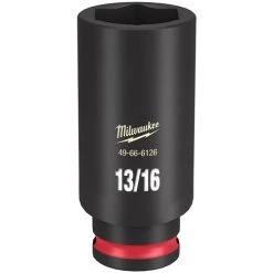 Milwaukee Tools Milwaukee Shockwave Impact Duty 3/8 Drive 13/16" Deep 6 Point Socket 49-66-6126