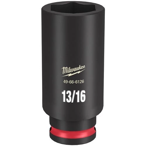 Milwaukee Tools Milwaukee Shockwave Impact Duty 3/8 Drive 13/16" Deep 6 Point Socket 49-66-6126