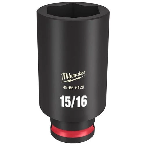 Milwaukee Tools Milwaukee Shockwave Impact Duty 3/8 Drive 15/16" Deep 6 Point Socket 49-66-6128