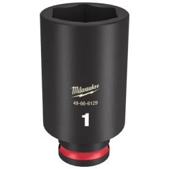 Milwaukee Tools Milwaukee Shockwave Impact Duty 3/8 Drive 1" Deep 6 Point Socket 49-66-6129