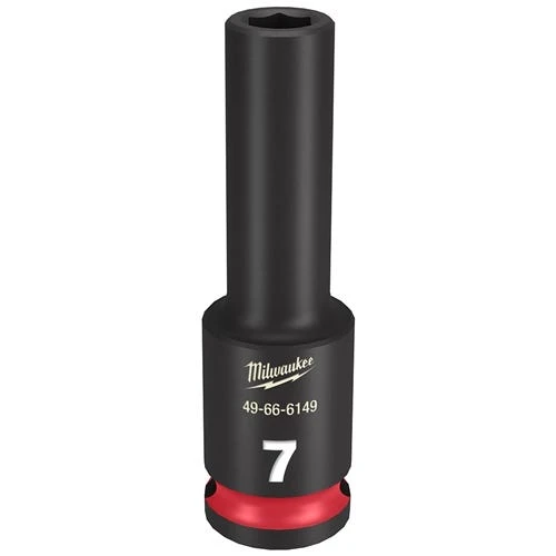 Milwaukee Tools Milwaukee Shockwave Impact Duty 3/8 Drive 7mm Deep 6 Point Socket 49-66-6149