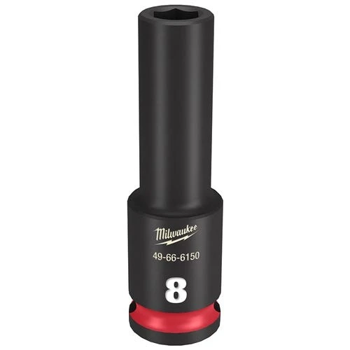 Milwaukee Tools Milwaukee Shockwave Impact Duty 3/8 Drive 8mm Deep 6 Point Socket 49-66-6150
