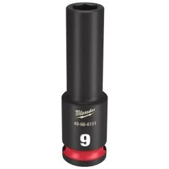 Milwaukee Tools Milwaukee Shockwave Impact Duty 3/8 Drive 9mm Deep 6 Point Socket 49-66-6151
