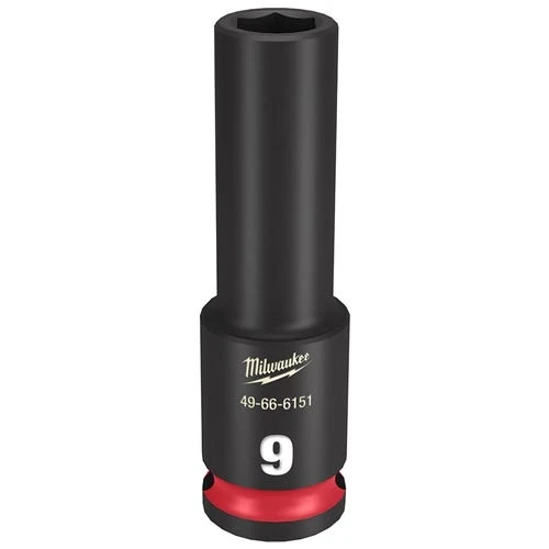 Milwaukee Tools Milwaukee Shockwave Impact Duty 3/8 Drive 9mm Deep 6 Point Socket 49-66-6151
