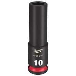 Milwaukee Tools Milwaukee Shockwave Impact Duty 3/8 Drive 10mm Deep 6 Point Socket 49-66-6152