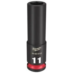 Milwaukee Tools Milwaukee Shockwave Impact Duty 3/8 Drive 11mm Deep 6 Point Socket 49-66-6153