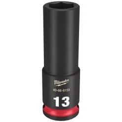 Milwaukee Tools Milwaukee Shockwave Impact Duty 3/8 Drive 13mm Deep 6 Point Socket 49-66-6155