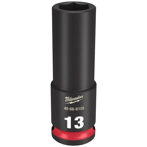 Milwaukee Tools Milwaukee Shockwave Impact Duty 3/8 Drive 13mm Deep 6 Point Socket 49-66-6155