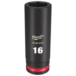 Milwaukee Tools Milwaukee Shockwave Impact Duty 3/8 Drive 16mm Deep 6 Point Socket 49-66-6158