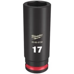 Milwaukee Tools Milwaukee Shockwave Impact Duty 3/8 Drive 17mm Deep 6 Point Socket 49-66-6159