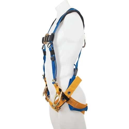 Werner Ladders & Fall Protection Werner Blue Armor 3D Climbing/Positioning Harness W/ Tongue Buckle Legs H23200 - Image 2