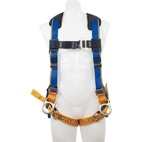 Werner Ladders & Fall Protection Werner Blue Armor 3D Climbing/Positioning Harness W/ Tongue Buckle Legs H23200