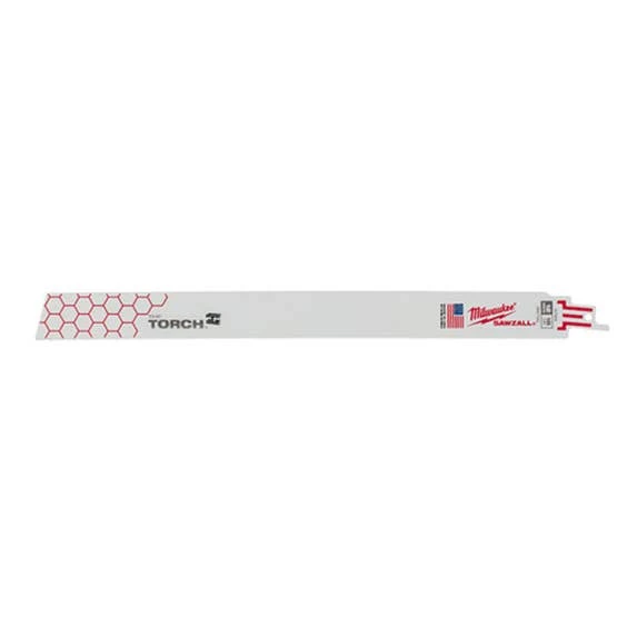 Milwaukee Tools Milwaukee 9" 18 TPI Sawzall Torch Metal Demolition Blades (Each) 48-01-2788 3 Milwaukee Tools Milwaukee 9" 18 TPI Sawzall Torch Metal Demolition Blades (Each) 48-01-2788