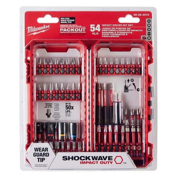 Milwaukee Tools Milwaukee SHOCKWAVE Impact Duty™ Driver Bit Set- 54PC 48-32-4010 - Image 2