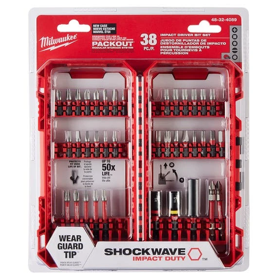 Milwaukee Tools Milwaukee SHOCKWAVE Impact Duty™ Driver Bit Set - 38PC 48-32-4089 - Image 2