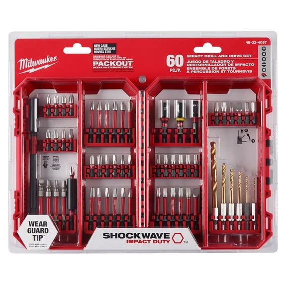 Milwaukee Tools Milwaukee SHOCKWAVE Impact Duty™ Drill And Drive Set - 60PC 48-32-4097 - Image 2