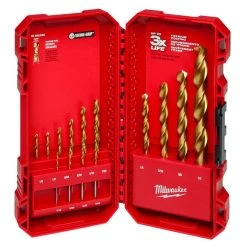 Milwaukee Tools Milwaukee THUNDERBOLT® Titanium Drill Bit Set – 14PC 48-89-0011