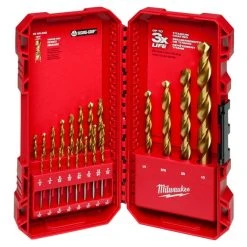 Milwaukee Tools Milwaukee THUNDERBOLT® Titanium Drill Bit Set – 20PC 48-89-1105