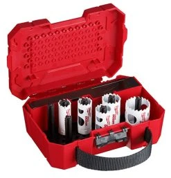 Milwaukee Tools Milwaukee 9-Piece HOLE DOZER™ General-Purpose Hole Saw Kit - 49-22-4006