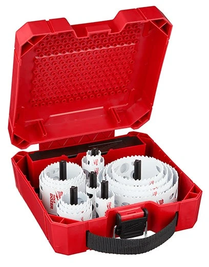 Milwaukee Tools Milwaukee HOLE DOZER 19PC (3/4"-4-3/4") Electricians Hole Saw Kit 49-22-4105 - Image 2