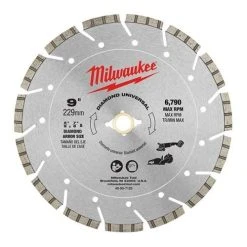 Milwaukee Tools Milwaukee 9" Diamond Universal Segmented Blade 49-93-7125